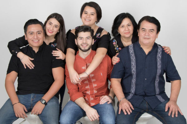 Sesión fotográfica profesional para familia