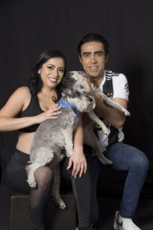 Sesión fotográfica de parejas en estudio